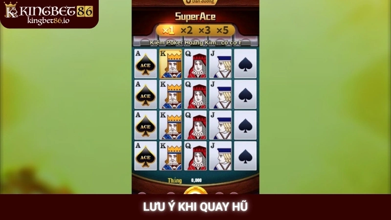 Lưu ý khi quay hũ