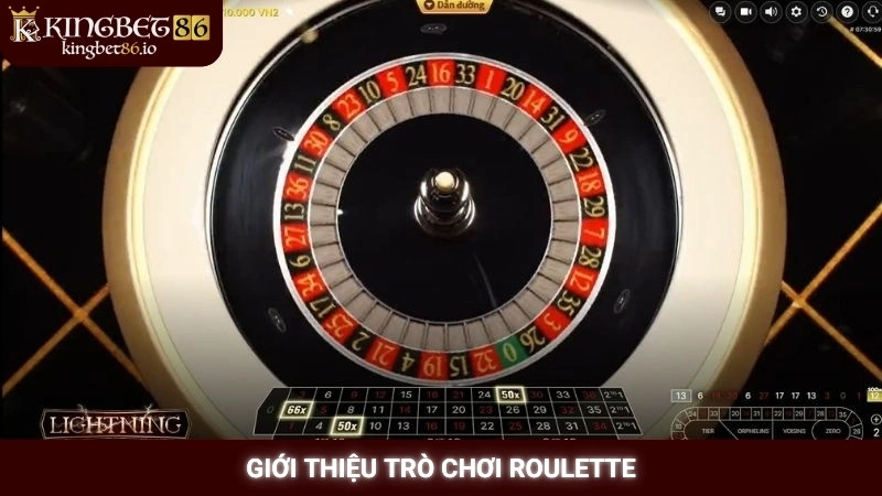 Giới thiệu trò chơi roulette